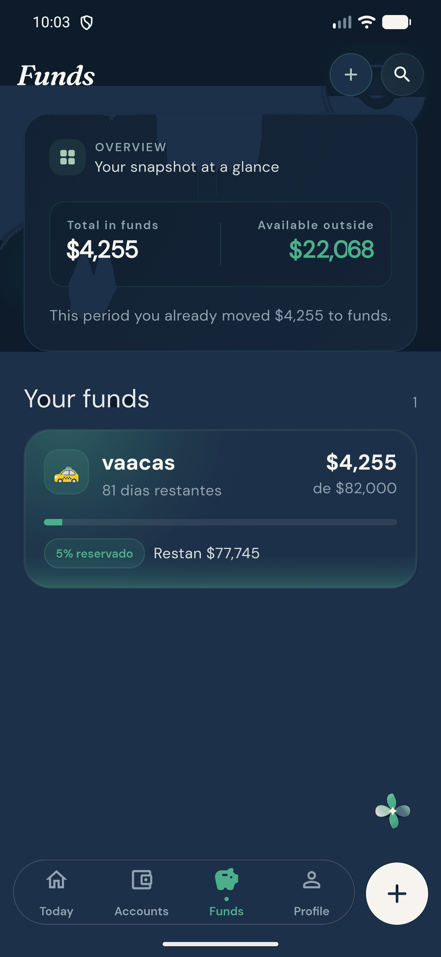 Savlo Funds Screen