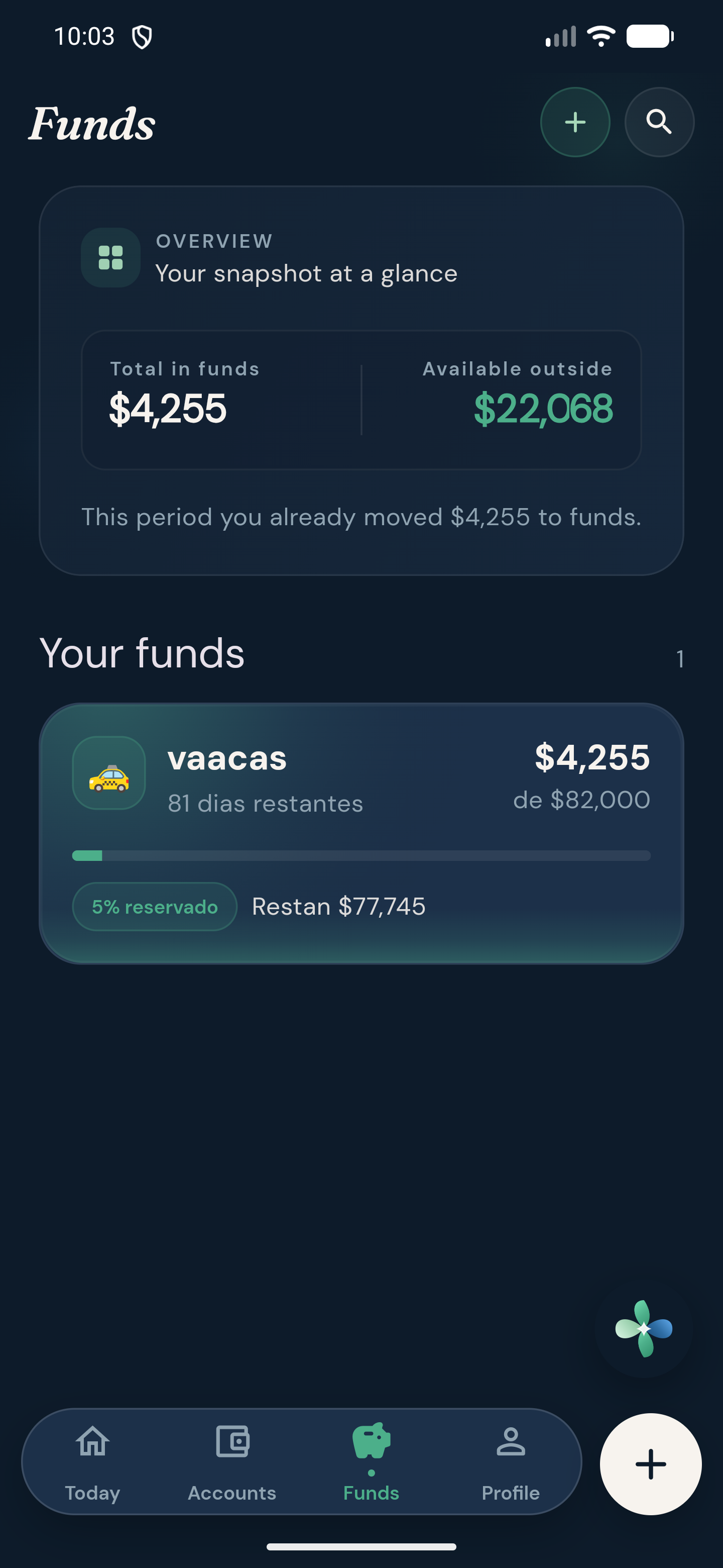 Savlo Funds Screen